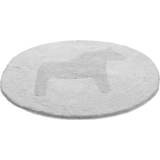 Etol Design Dala tæppe Ø55 cm hvid