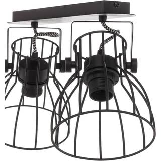Alano loftslampe, sort, to-lys version