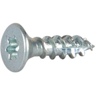 ESSVE 123101 Træskrue 3 mm Ø, TX10, fuldt gevind, FZB, pakke 200 12 mm