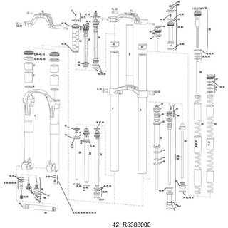 Rock Shox service kit til Boxxer 35 mm (2010-2015)