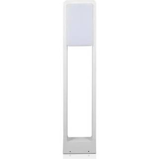 Outlet: V-Tac 10W LED havelampe - Hvid, 80 cm, IP65, 230V - Dæmpbar : Ikke dæmpbar, Farve på hus : Hvid, Kulør : Neutral