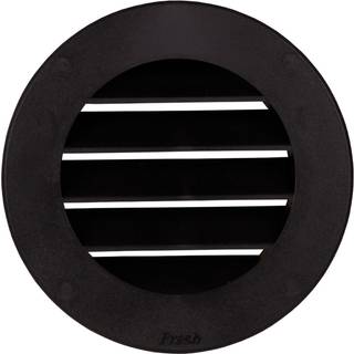 Fresh murrist til modulrør, sort, Ø140 mm