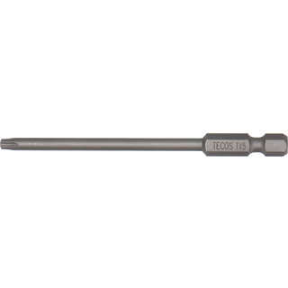 Tecos bit 1/4" TX15 90mm 3 stk