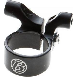 Sadelstolpsklampe Bontrager med Pakkeholderbeslag 35.0 mm sort