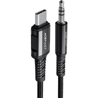 Acefast - Cable USB C to mini jack 3 5mm C1 08 1 2m black