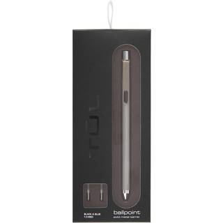 Tul Fine Writing Solid Metal Barrel Ballpoint Pen med 2 Refills Medium Point 1