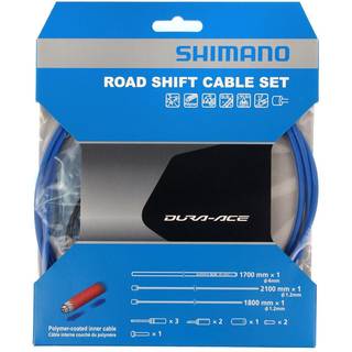 Shimano Dura-Ace gearkabel sæt blå