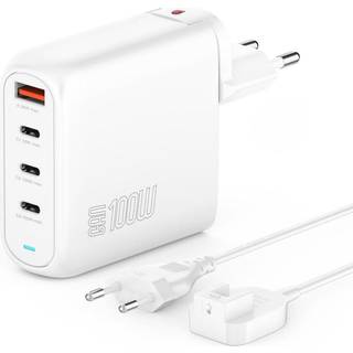 4smarts GaN FlexPro power adapter - USB 24 pin USB-C - 100 Watt