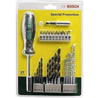 Bosch Bor- og skruebitsæt med 27 dele