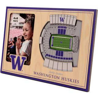 Youthefan NCAA Washington Huskies 3d Stadiumview Picture Frame - Husky Stadium 12 """" X 8 """"