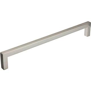 Richelieu Hardware BP873224195 Lambton Collection 8 13/16-tum (224 mm) Center-to-Center Borsted Nickel Modern Rectangular Cabinet and Drawer Pull