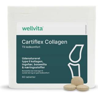 Wellvita Cartiflex Collagen - 60 tabletter - Velbehag i leddene