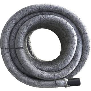Wavin 92/80 mm PVC-drænrør med 2,5 x 5 mm slids og filt, 50 m