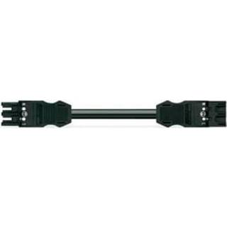 Wago Mellemkabel 3g1,5 sort 8 meter