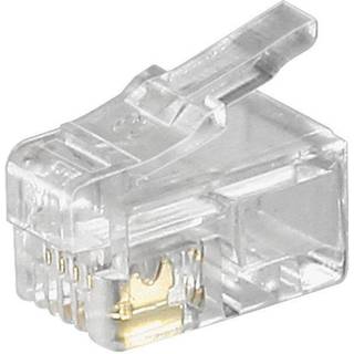 RJ10 telefon modularstik (4P4C) | 1 stk | PRIS-MATCH