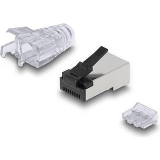 Delock RJ45 stik - Cat 6 FTP - Blød/Solid - 50 stk