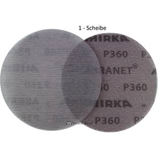 Sliberondeller Mirka Abranet, Ø150 mm Grip, P360, 50-pak