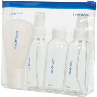 Samsonite Travel Toalettkit Flaskset 4st flaskor