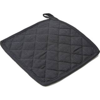 Grydelapper 100% Bomuld Sort