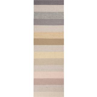 Linie Design Devise uldtæppe 80x280 cm Mustard