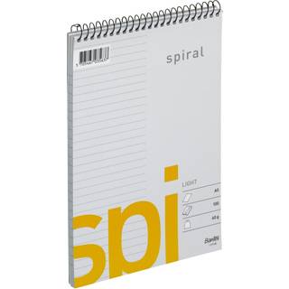 Bantex Light Spi Spiralblok A5 Linjeret