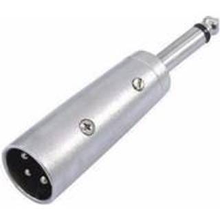 Omnitronic 30226450 XLR Adapter [1x XLR-stik 3-polet - 1x Jackstik 6.3 mm (mono)]