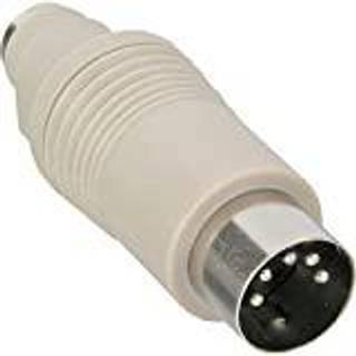 PS/2 adapter - PS/2 hun til 5 pin han DIN stik