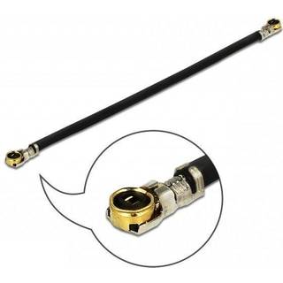 Delock Antenne kabel - MHF 4L stik til MHF 4L stik 1.13 - 4.5 cm