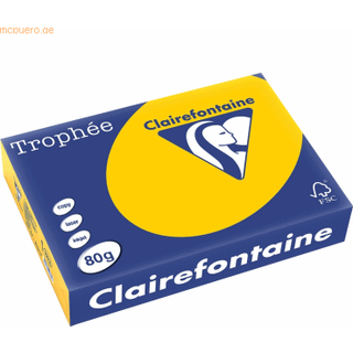 Trophee kopipapir A4 80g Sun Flower 500ark
