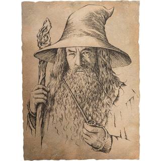 Weta Workshop - The Lord of the Rings - Portrait of Gandalf The Grey Statue Art Print