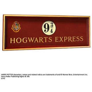 Hogwarts 9 3/4 skilt