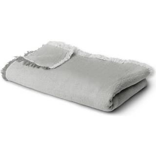 Elvang Daisy Sengetæppe 240x220 Cm t - Sengetæpper Hør Grå - 50300-grey