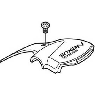 Kåpa Shimano SB-8S20 øvre inkl. skrue