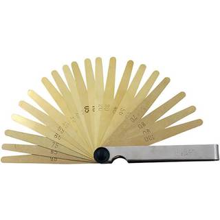 Søgerblade messing 0,05-1 mm (20 blade) 100 mm (Antimagnetisk)
