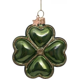 Mundblæst Julepynt Clover