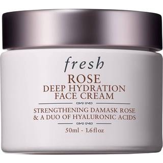 fresh Rose Deep Hydration Face Cream Fugtgivende creme til ansigtet med hyaluronsyre 15 ml - 15 ml