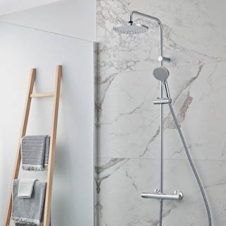 hansgrohe Vernis Blend Showerpipe 200 1jet Green med termostat - krom