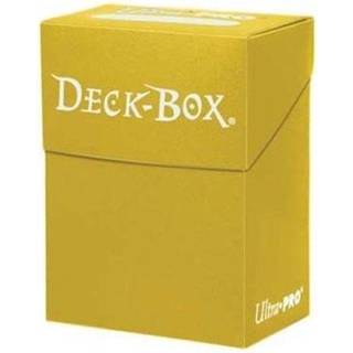Solid Deck Boxes - Yellow