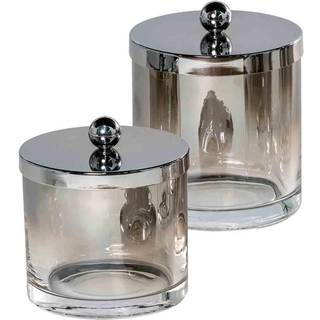 Showerdrape Showerdrape Ombre 2 Piece Storage Jar Set