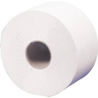 Neutral Jumborulle 2-lags Mini 100% genbrugspapir hvid