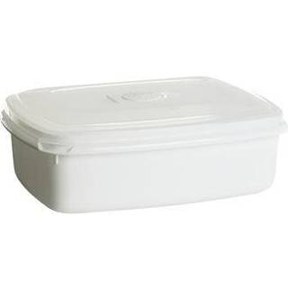Microboks, Plast, Hvid, Firkantet, 1,3 L