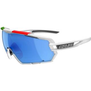Salice 020 ITA RWX BIANCO/RW BLU Standard Solbriller Mænd Hvid - White - Standard
