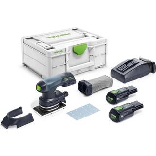 Rystepudser Festool Rutscher RTSC 400 3,0 I-Plus 18 V; 2x3,0 Ah batt.