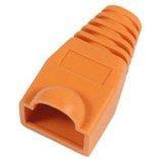 MICROCONNECT Boots for RJ-45 Plugs Orange