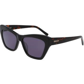 DKNY DK535S 001 55 Solbriller Mænd Black - Black - 55mm