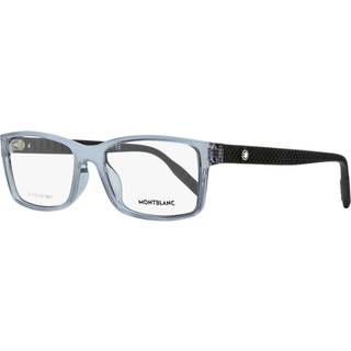 Montblanc Mand MB0066O 003 Optiske stel Plast Grå Firkantet