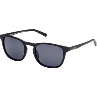 Timberland Mand TB9265 02D Solbriller Injiceret Sort Røg Firkantet Polariseret