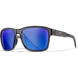 Wiley X Trek CAPTIVATE™ Polarized AC6TRK09 57 Solbriller Mænd Krystalklar - Transparent Dark Grey - 57mm
