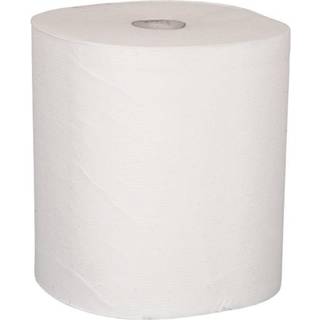 Care-Ness Excellent Håndklæderulle 3-lags 100% nyfiber hvid