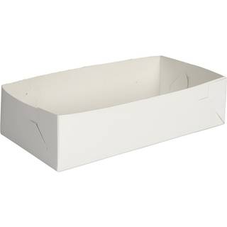Kageæske Hvid 10 x 20 x 5 cm 250 stk